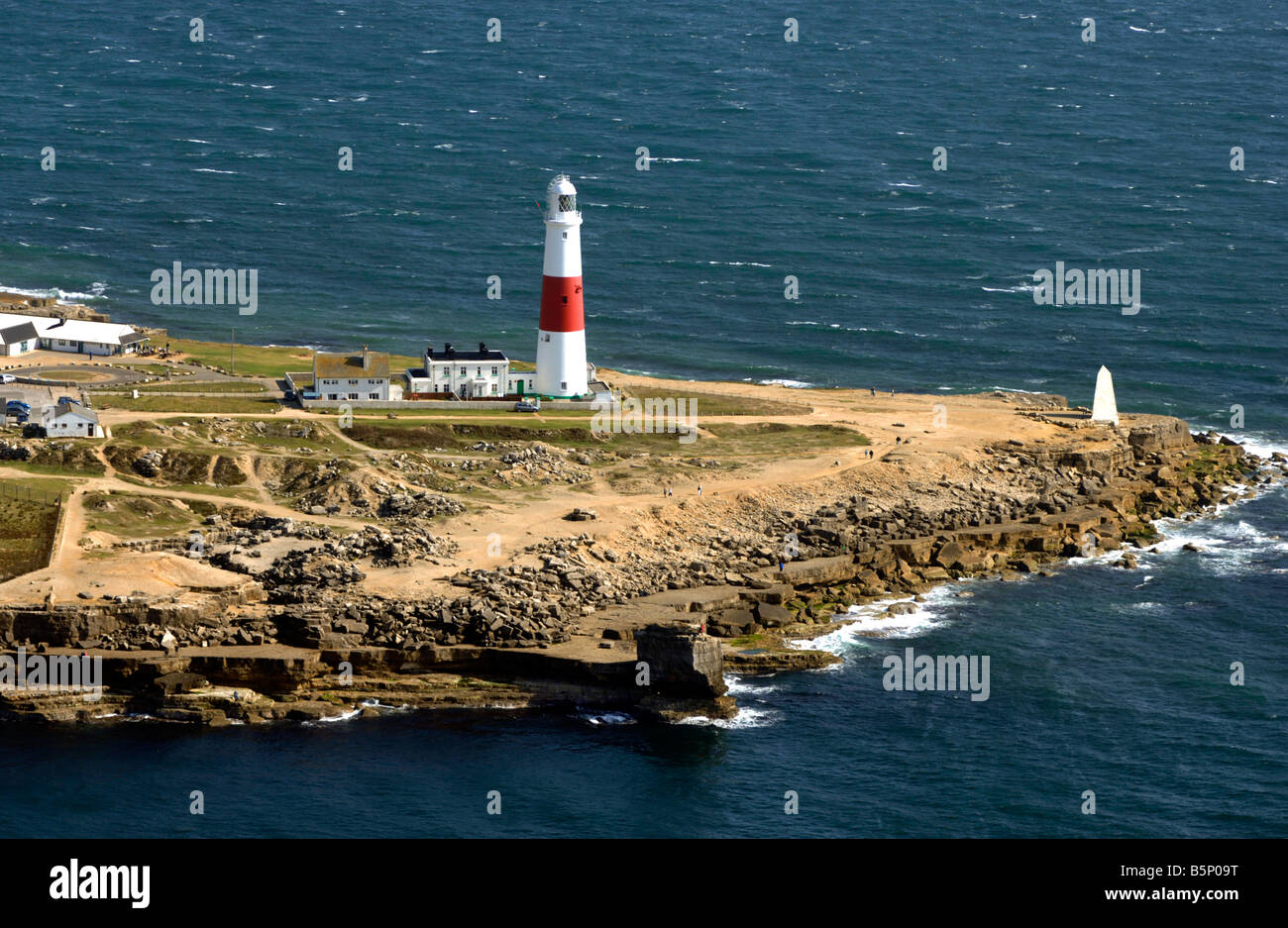 Phare de Portland, Dorset, Angleterre Royaume-uni Banque D'Images