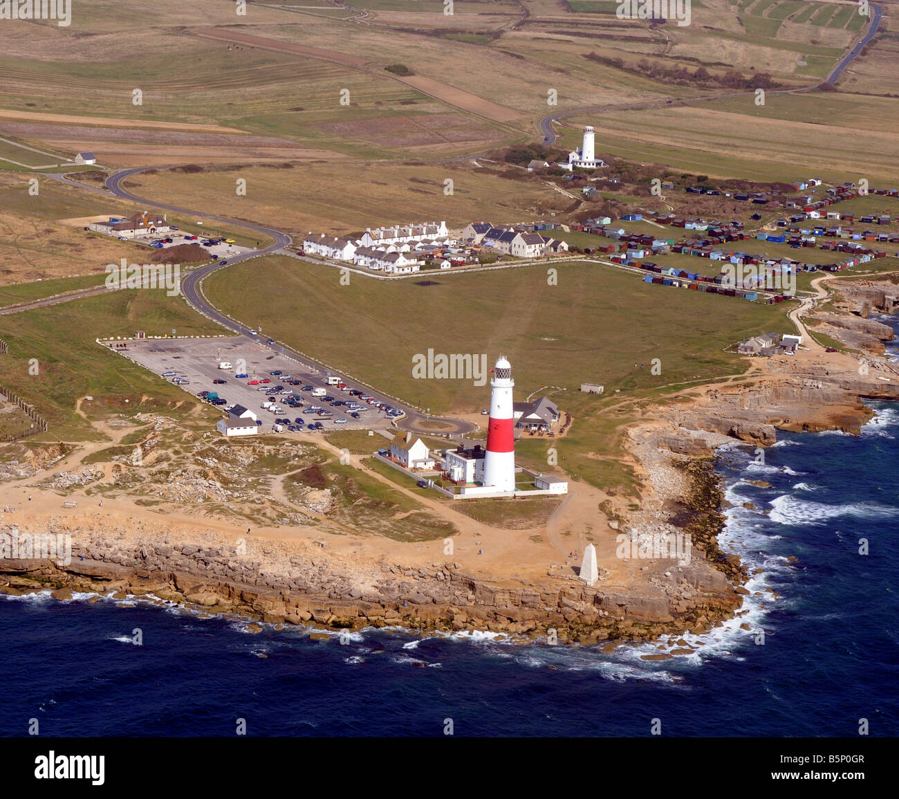 Phare de Portland, Dorset, Angleterre Royaume-uni Banque D'Images