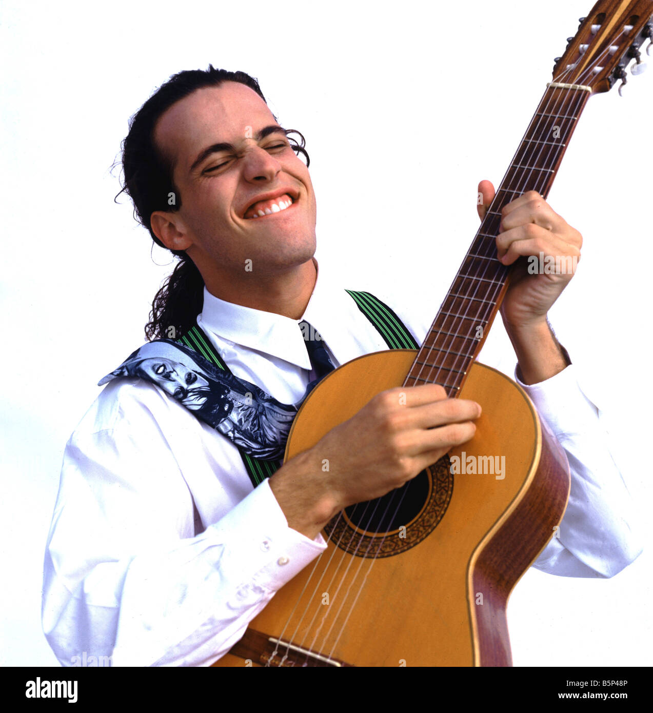 Joueur de guitare espagnole Photo Stock - Alamy