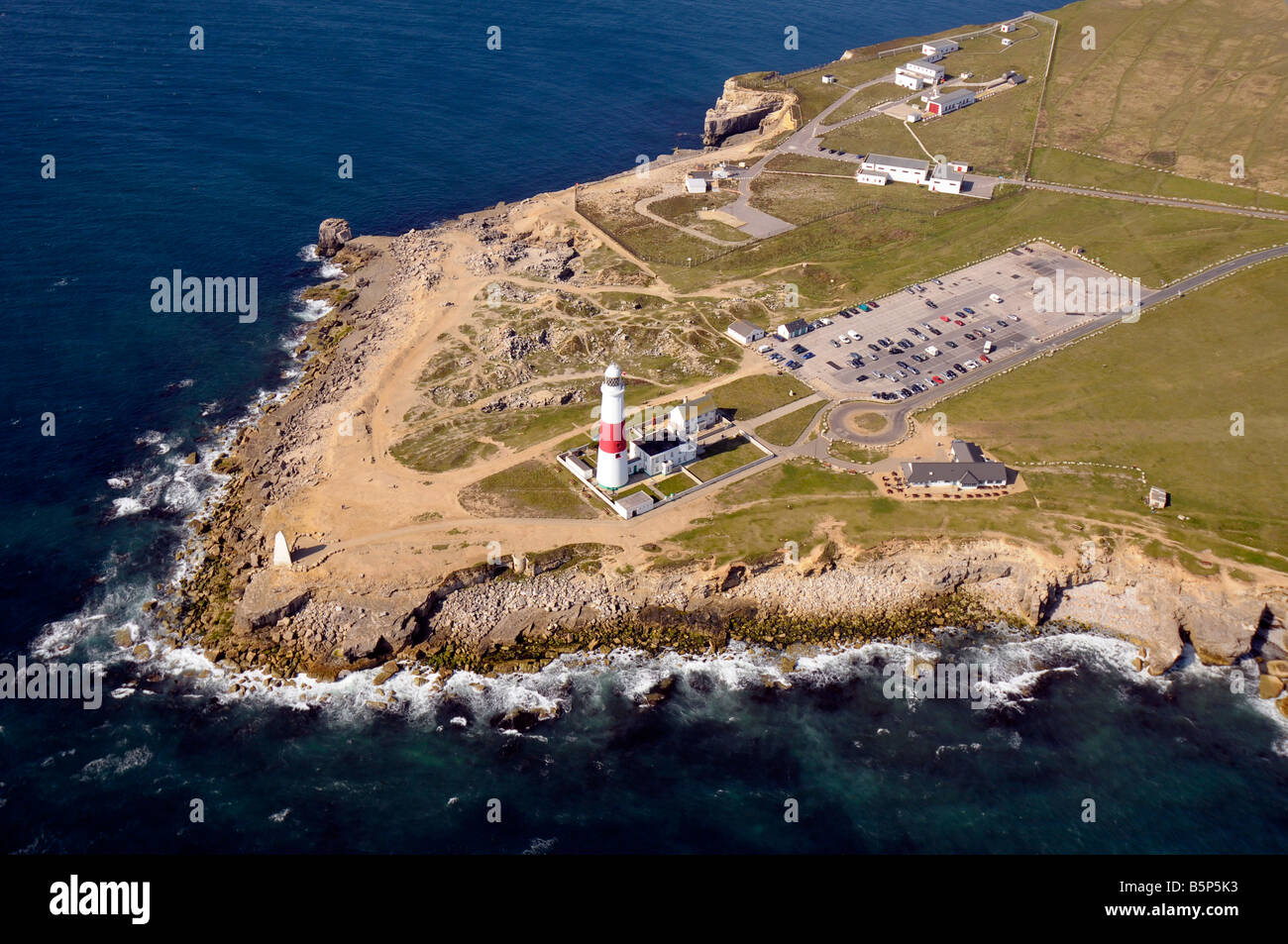 Phare de Portland, Dorset, Angleterre Royaume-uni Banque D'Images