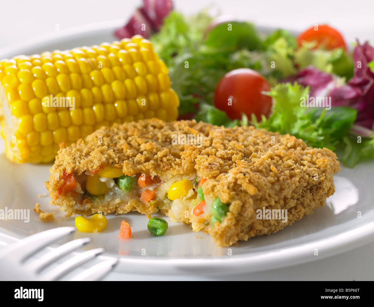 hamburger végétarien Banque D'Images