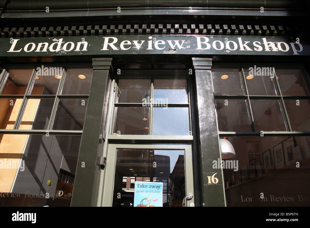 London Review of Books bookshop cafe Bloomsbury Londres Banque D'Images