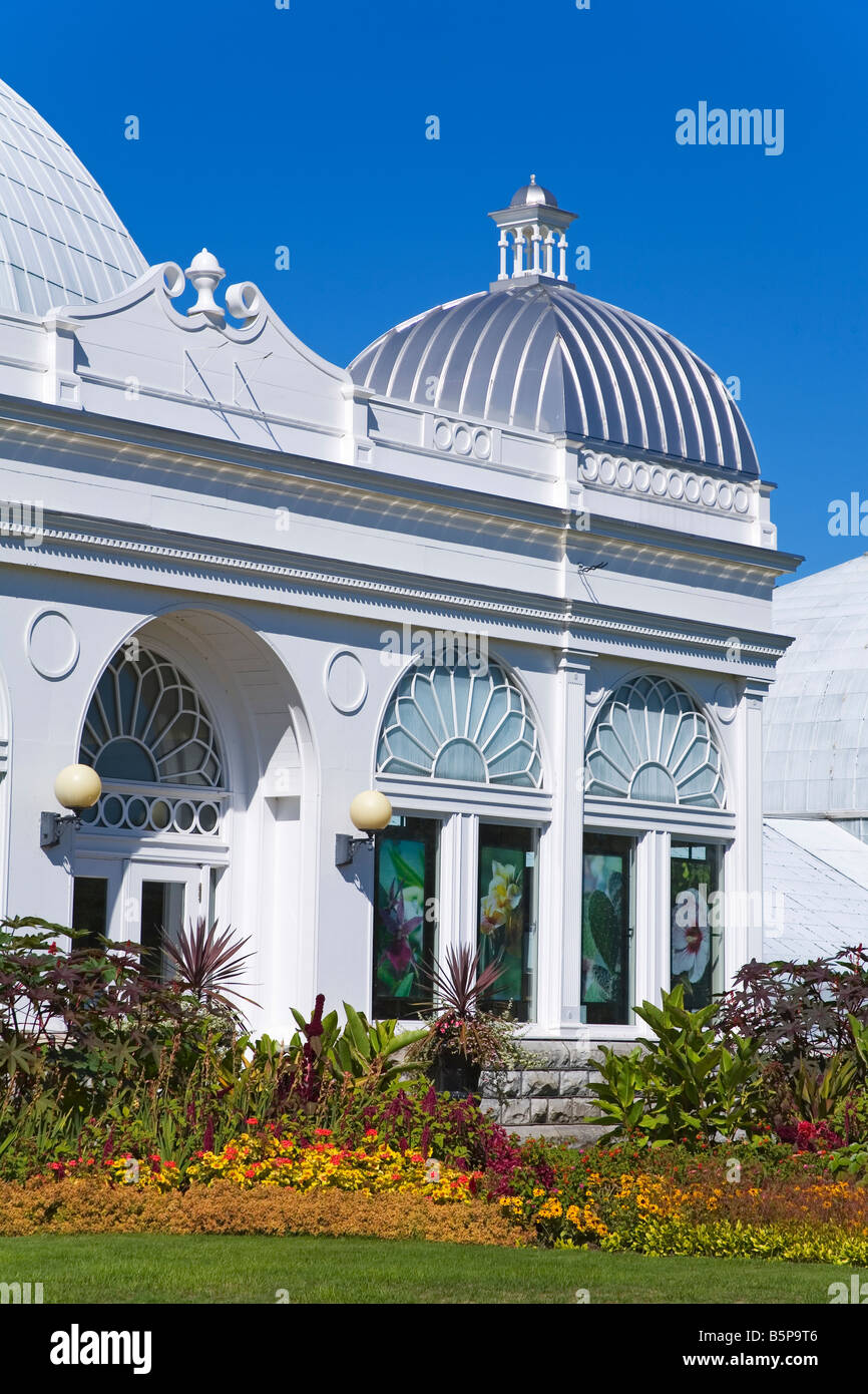 Jardins botaniques de l'État de New York, Buffalo USA Banque D'Images