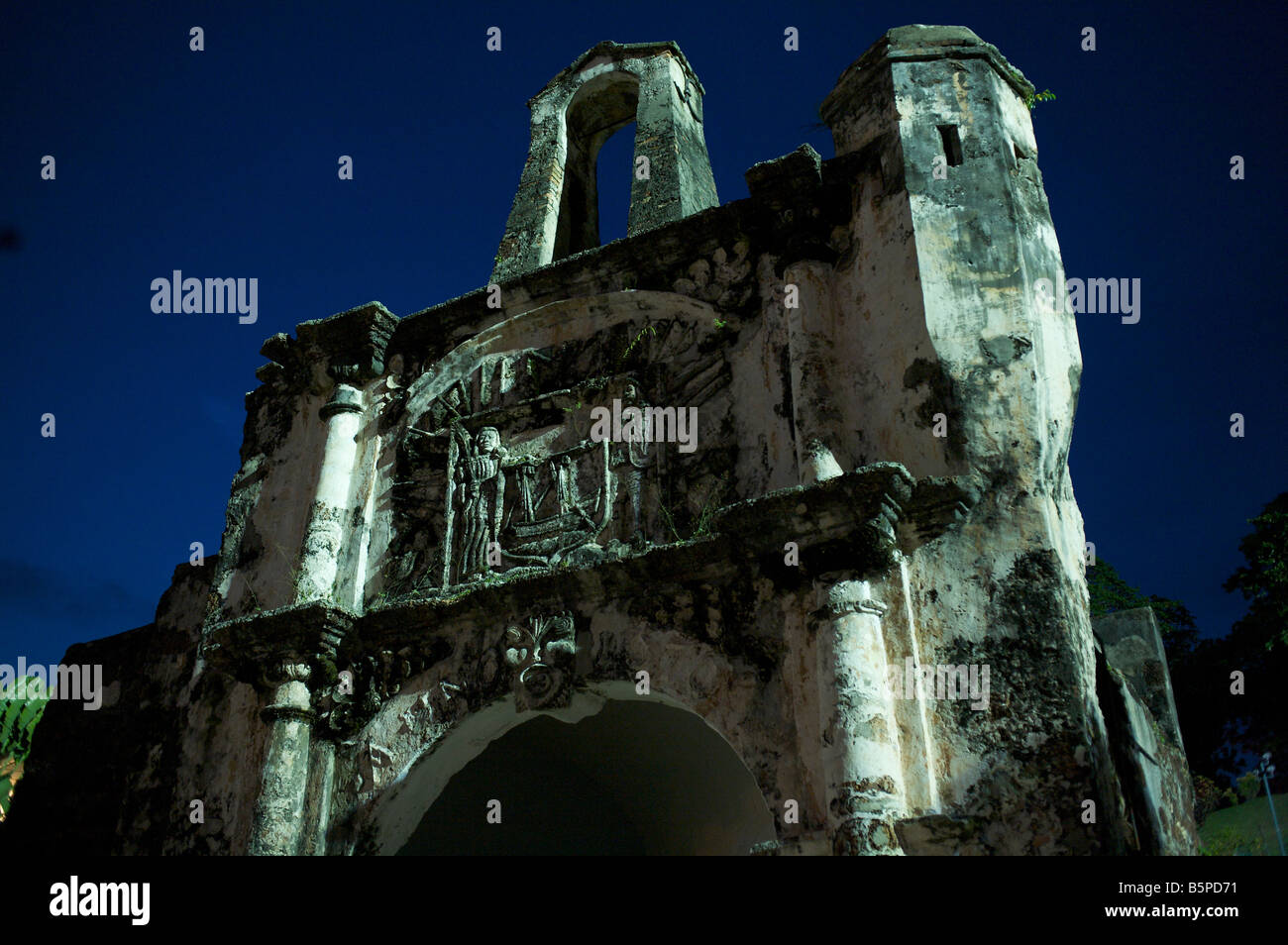 A'formosa melaka de Malacca en Malaisie Banque D'Images