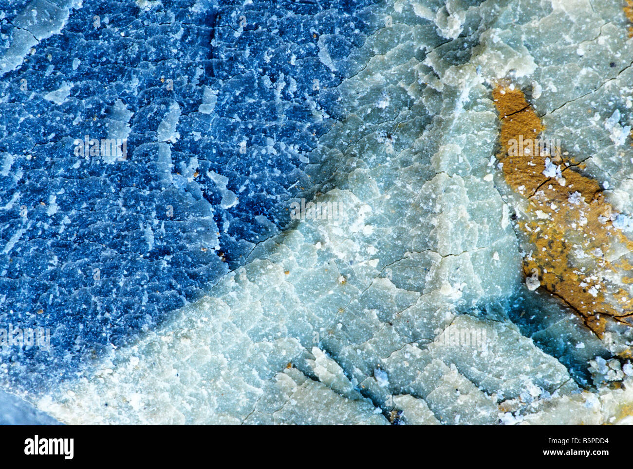 Spécimen de bentonite, Banque D'Images