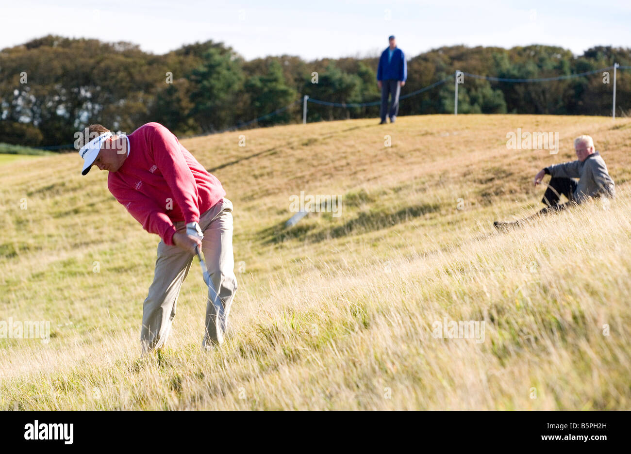 Sandy Lyle Dunhill International - Kingsbarns Golf Links Banque D'Images