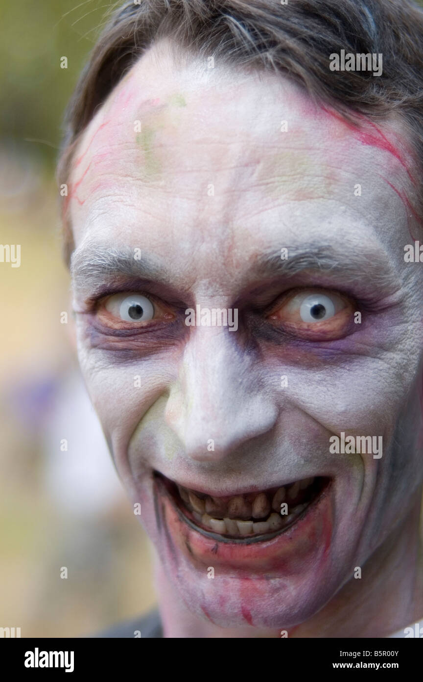 Ghoul à zombie walk Banque D'Images