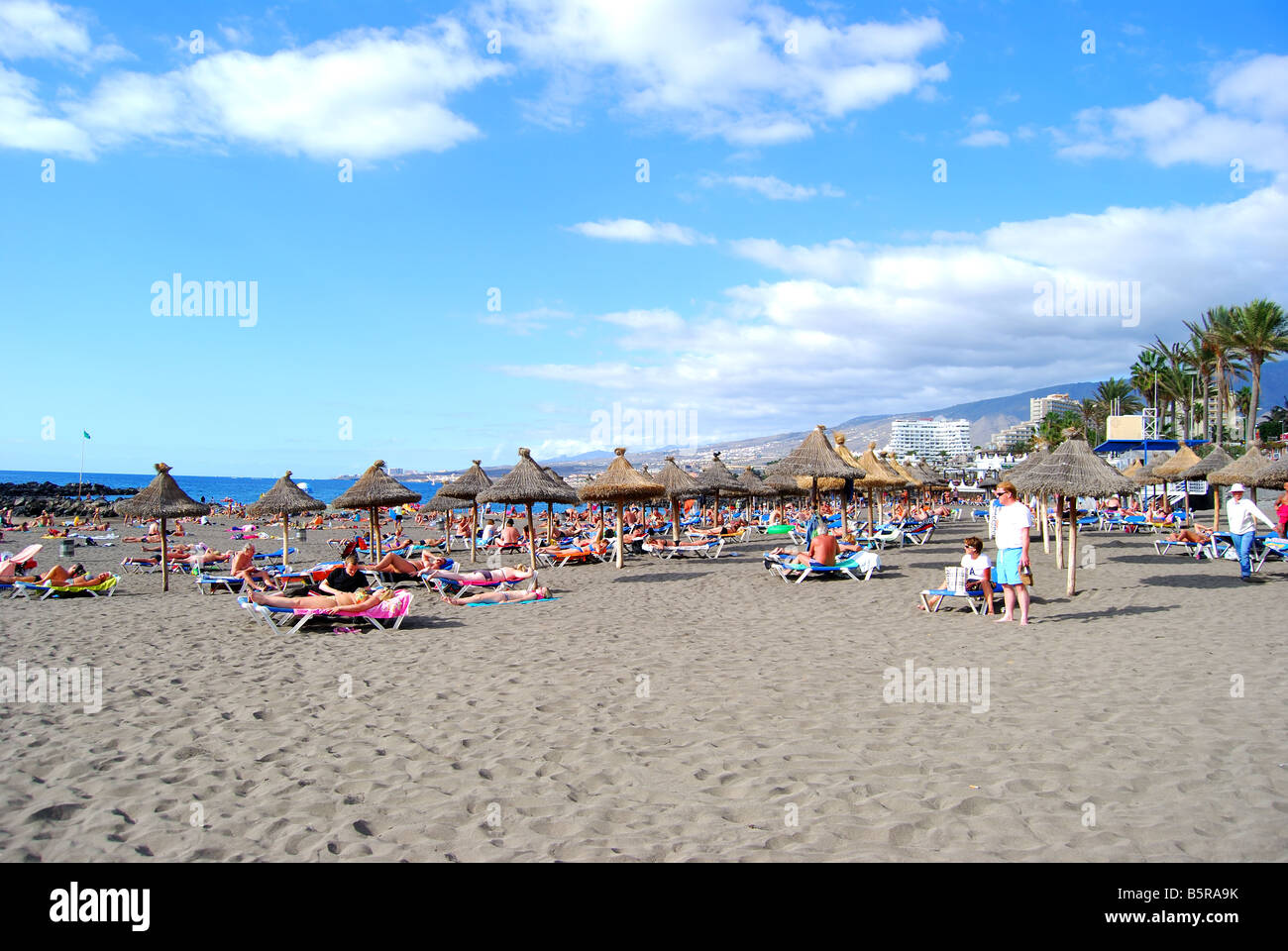 Playa de Las Americas, Tenerife, Canaries, Espagne Banque D'Images