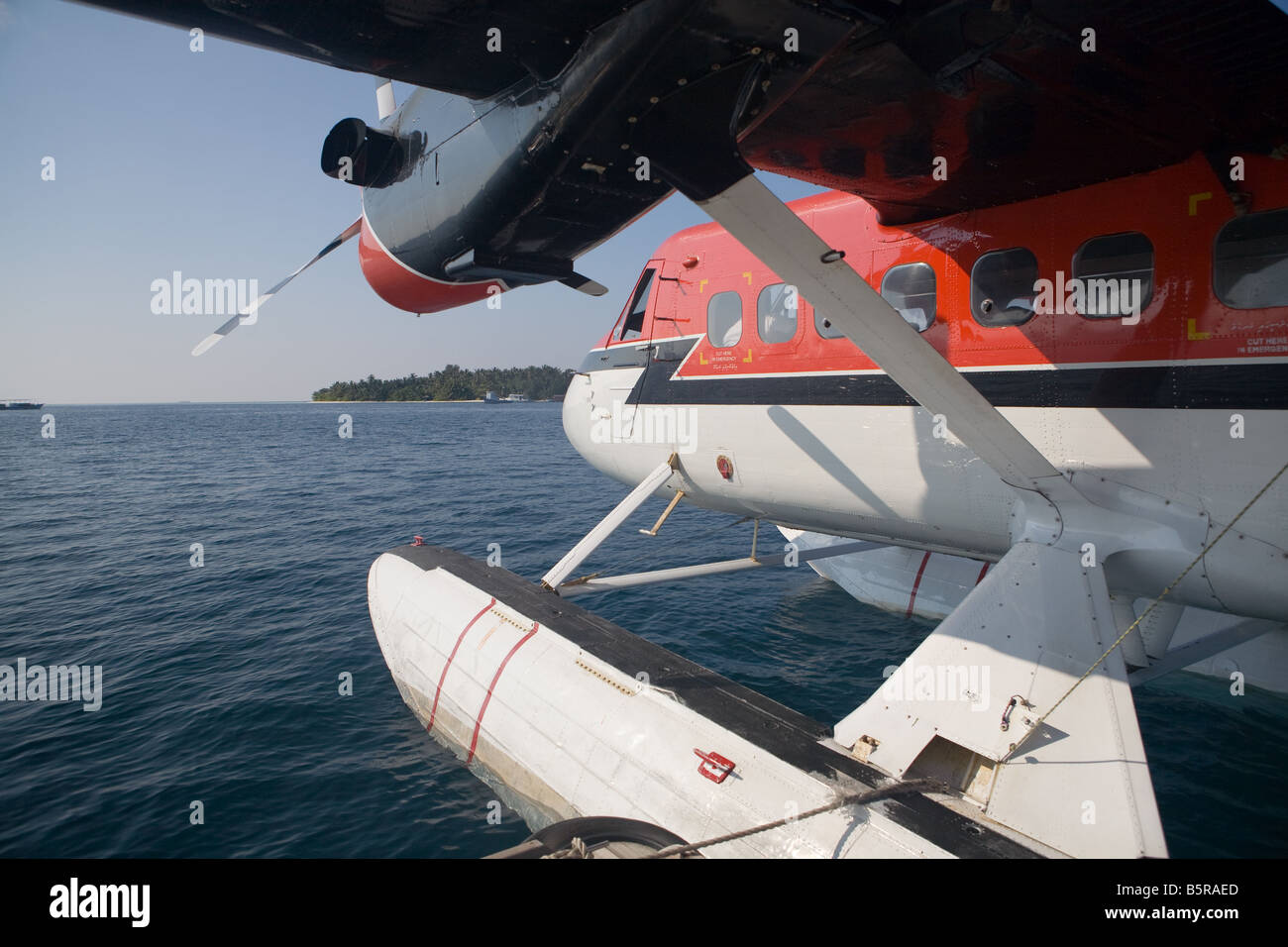 Maldivian Air Taxi Banque D'Images