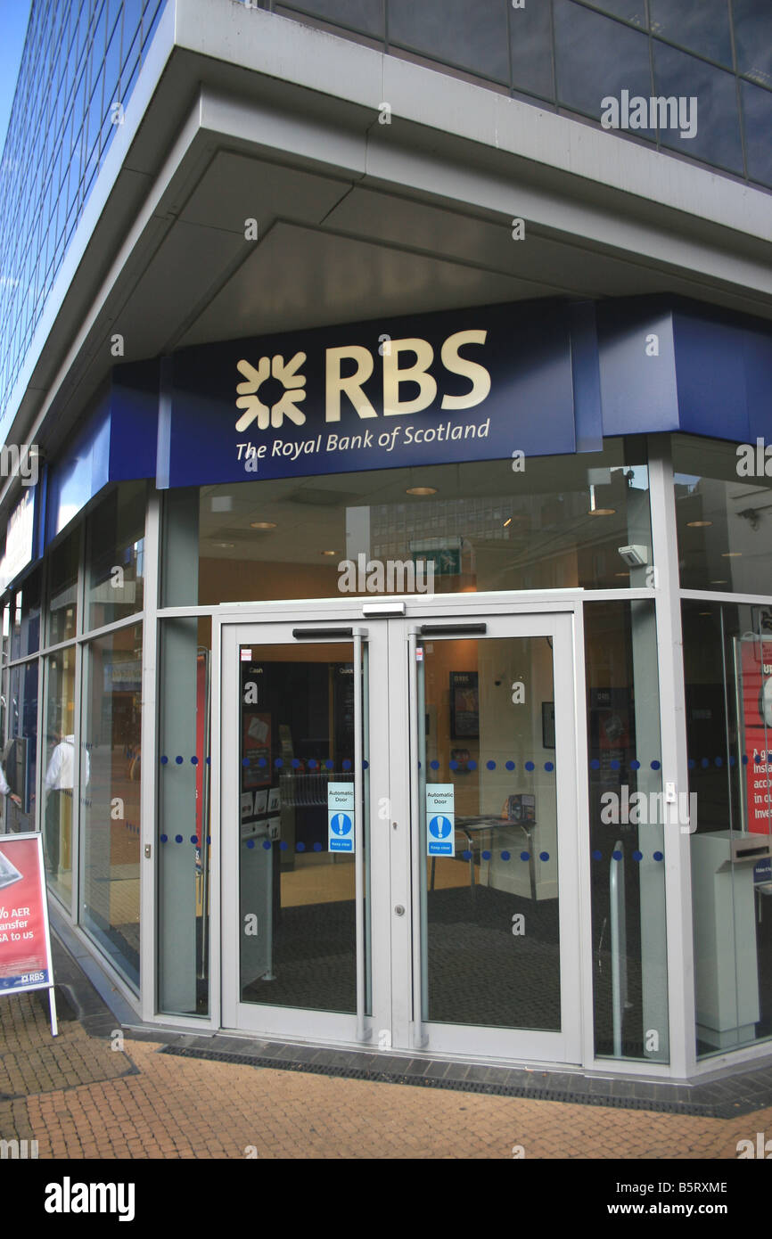 RBS. ROYAL BANK OF SCOTLAND Banque D'Images