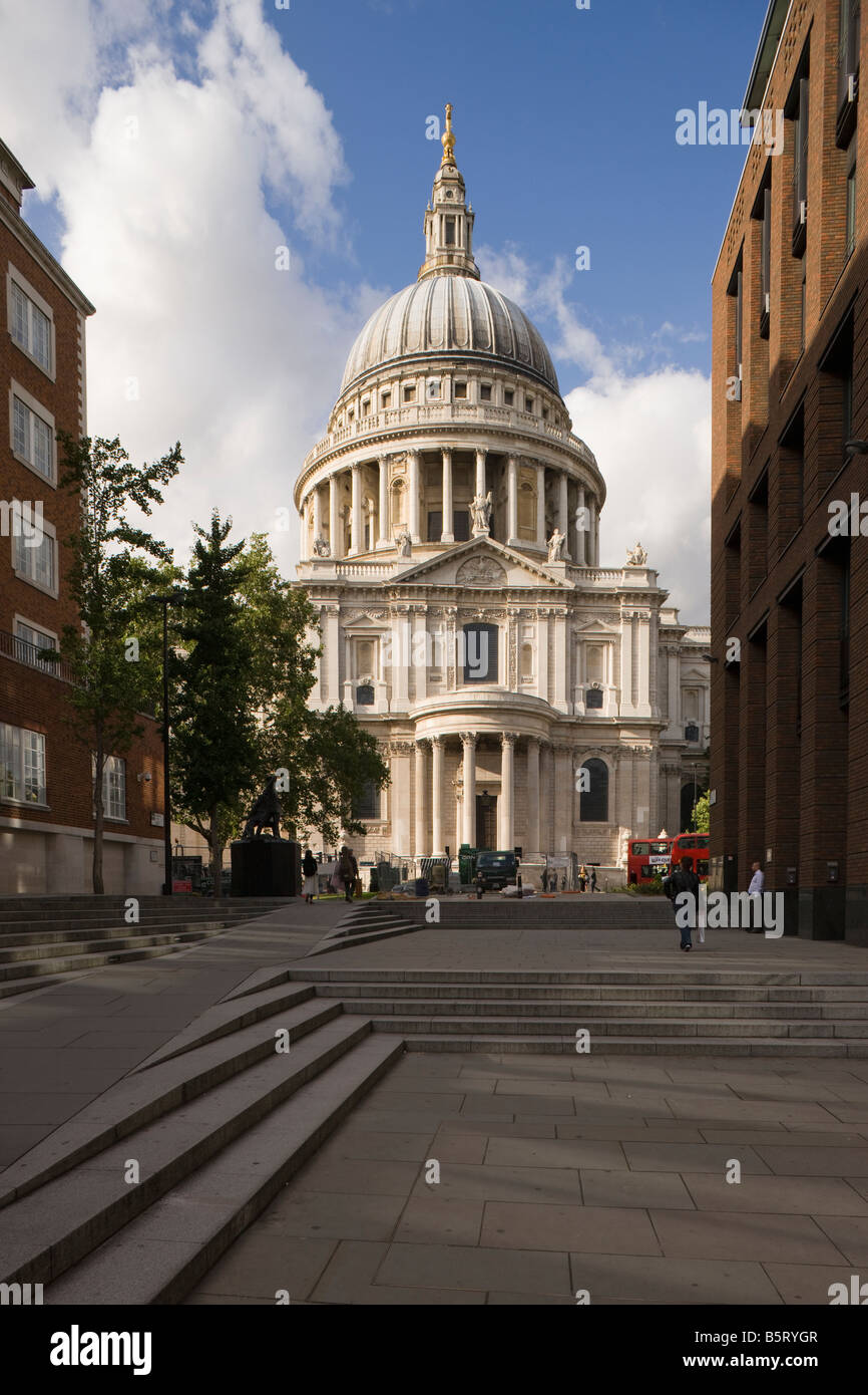 UK London Cathédrale St Paul Banque D'Images