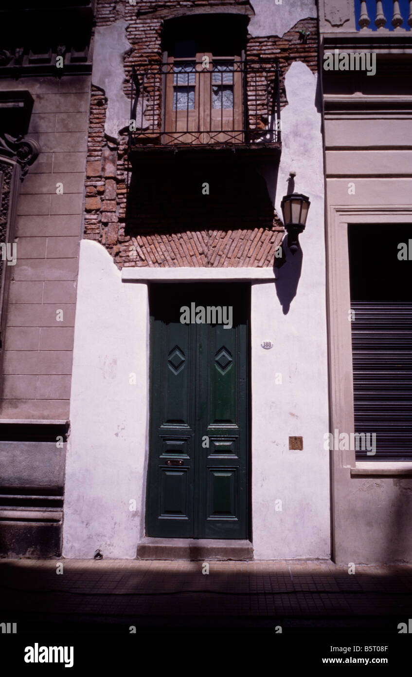 Casa minima, la plus petite chambre à Buenos Aires San Telmo Argentine Banque D'Images