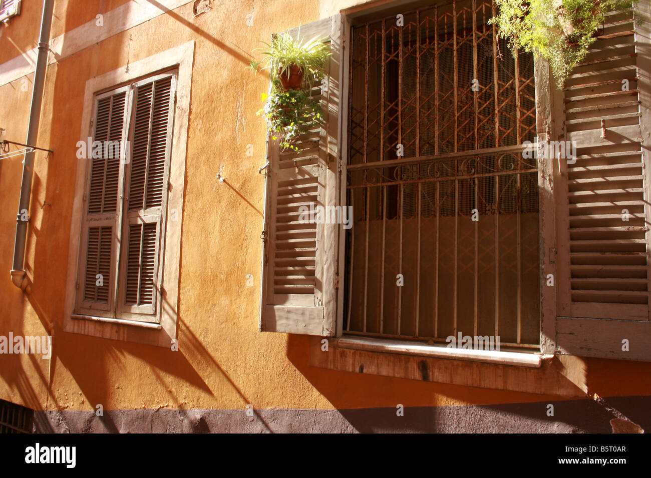 Rue Du Malonat dans la vieille ville de Nice, dans le sud de la France Banque D'Images