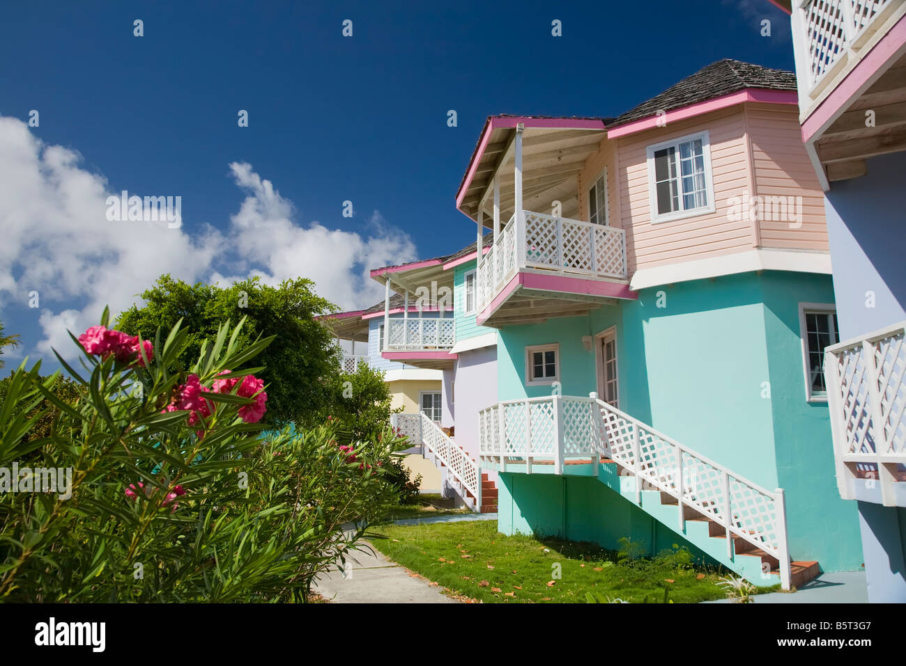 Arawak Beach Inn sur l'île d'anguilla dans les Antilles britanniques dans les Caraïbes Banque D'Images