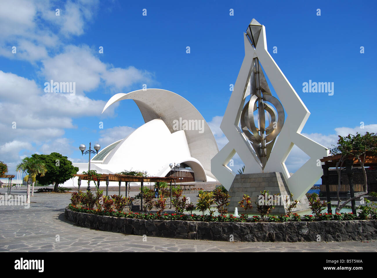 Auditorio de Tenerife, Avenida de la Constitucion, Santa Cruz de Tenerife, Tenerife, Iles Canaries, Espagne Banque D'Images