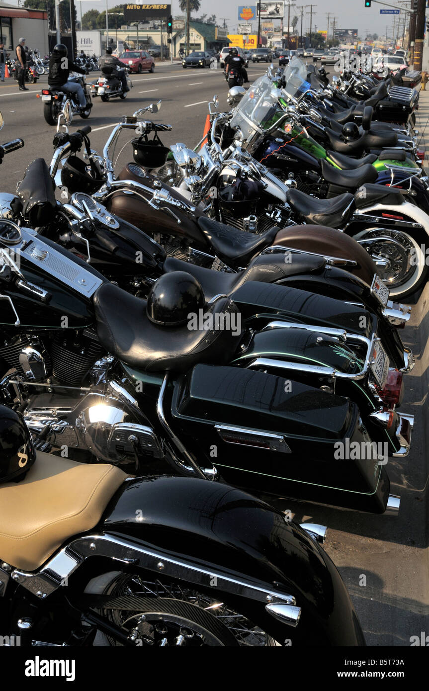 Harley davidson legendary motorcycle Banque de photographies et d ...