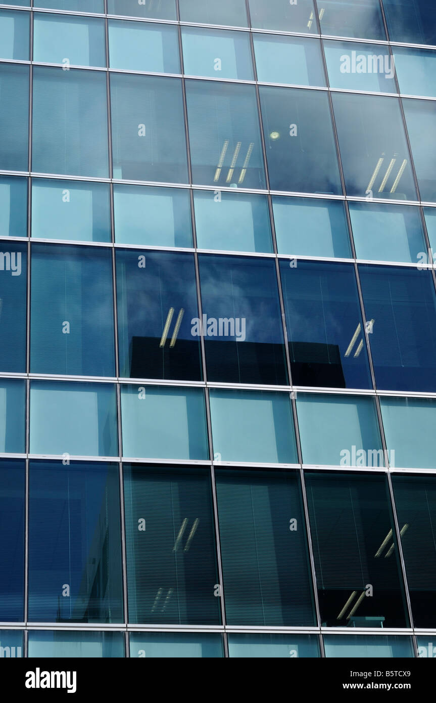 Centre-ville, Auckland, immeuble de bureaux Banque D'Images