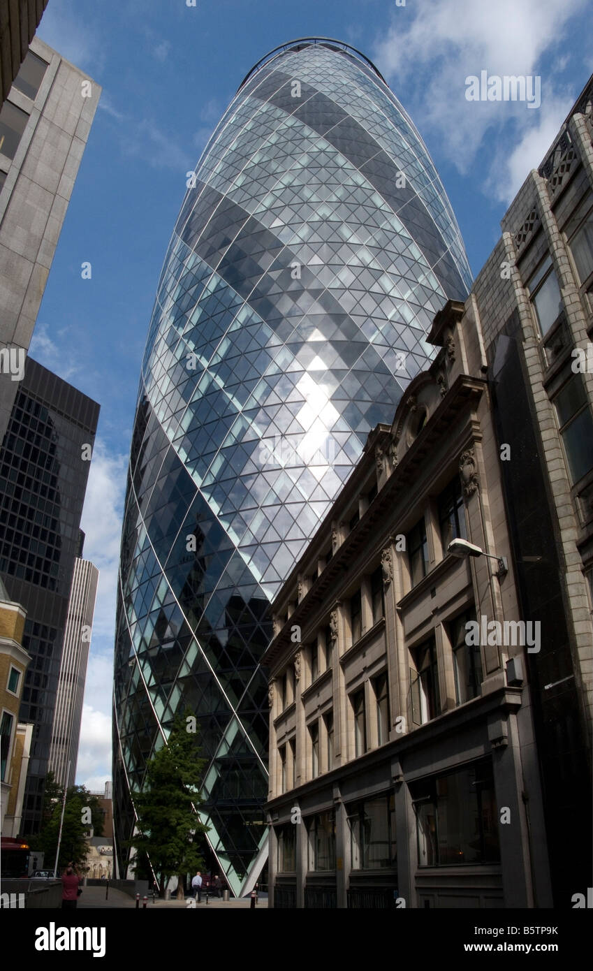 UK London Le Gerkin Swiss Re Building Banque D'Images