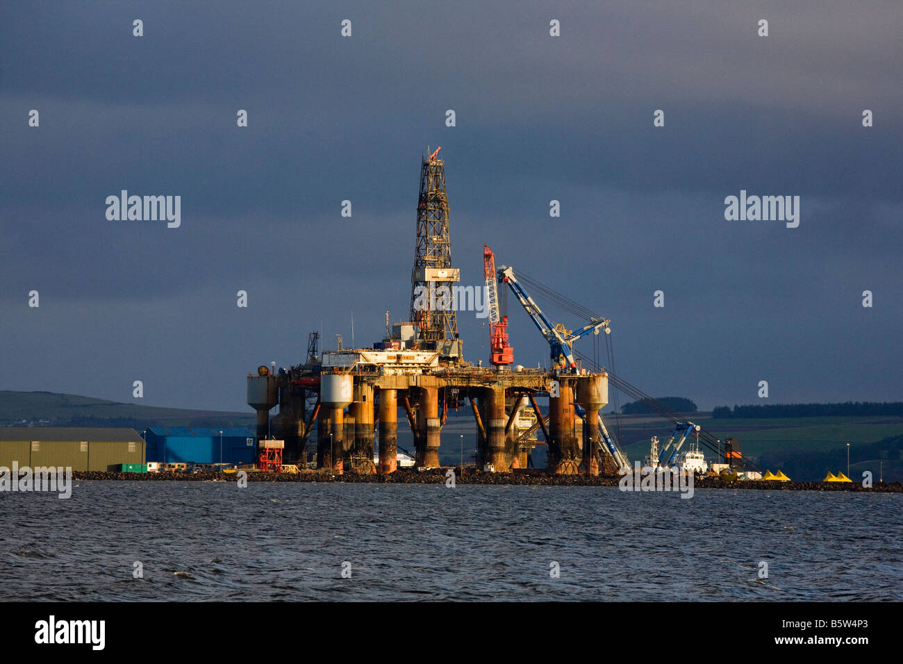 La princesse de l'océan, l'Estuaire de Cromarty, Ecosse, Royaume-Uni Banque D'Images