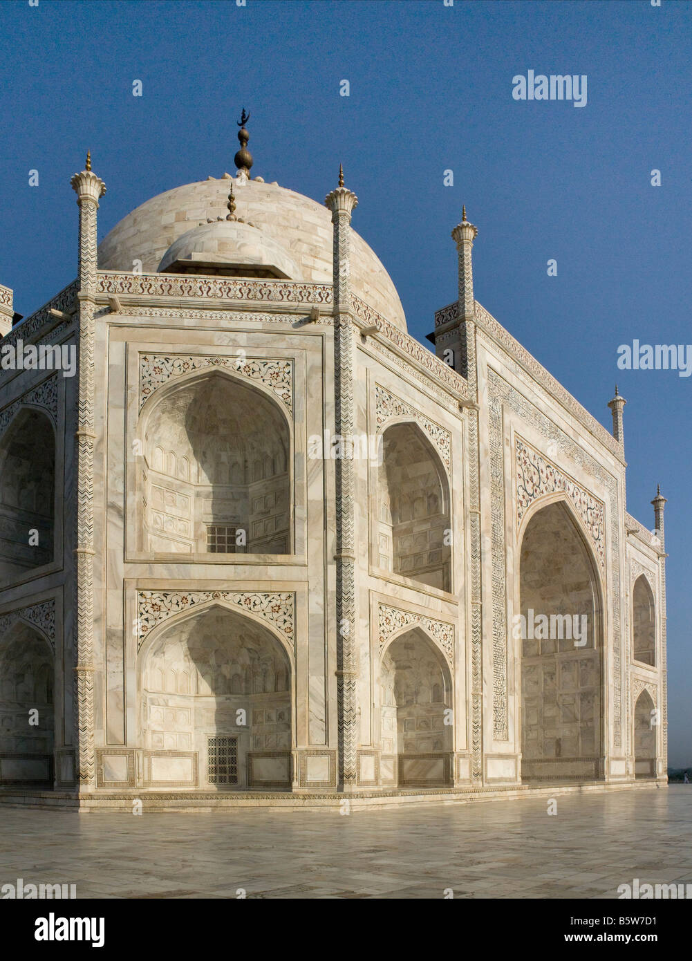 Taj Mahal façade est Banque D'Images