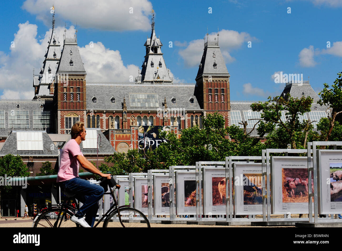Rijksmuseum Amsterdam Banque D'Images