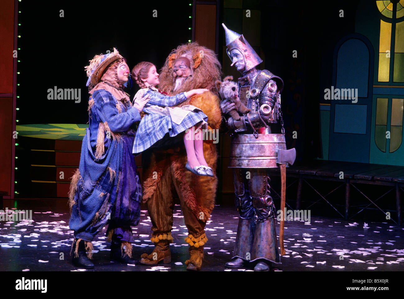 PRODUCTION DE LA Wonderful Wizard of Oz AU Minneapolis, MINNESOTA CHILDREN'S THEATRE. Banque D'Images