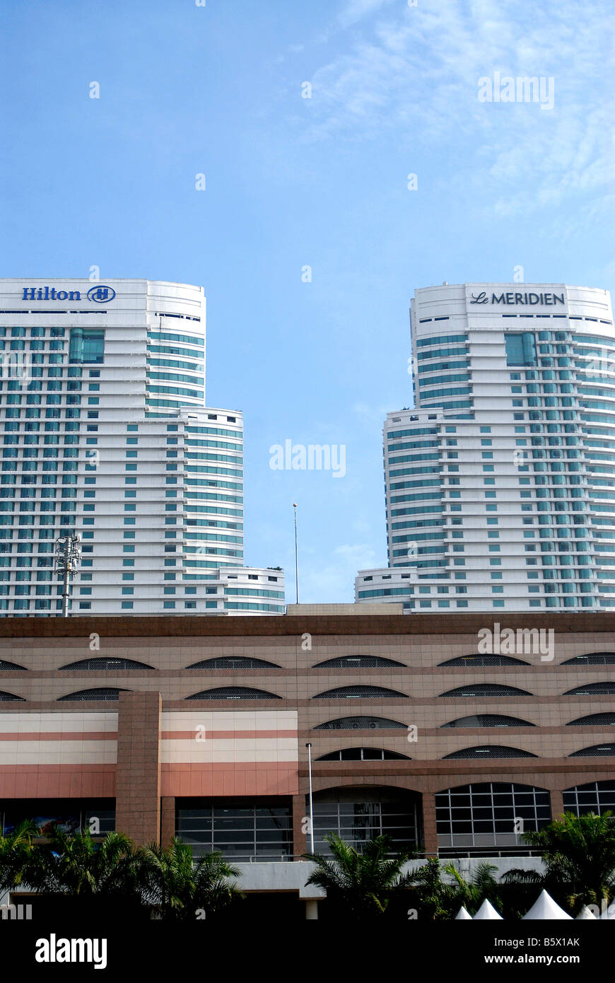 La gare centrale Le Meridien et Hilton Hotels Kuala Lumpur Malaisie Photo  Stock - Alamy