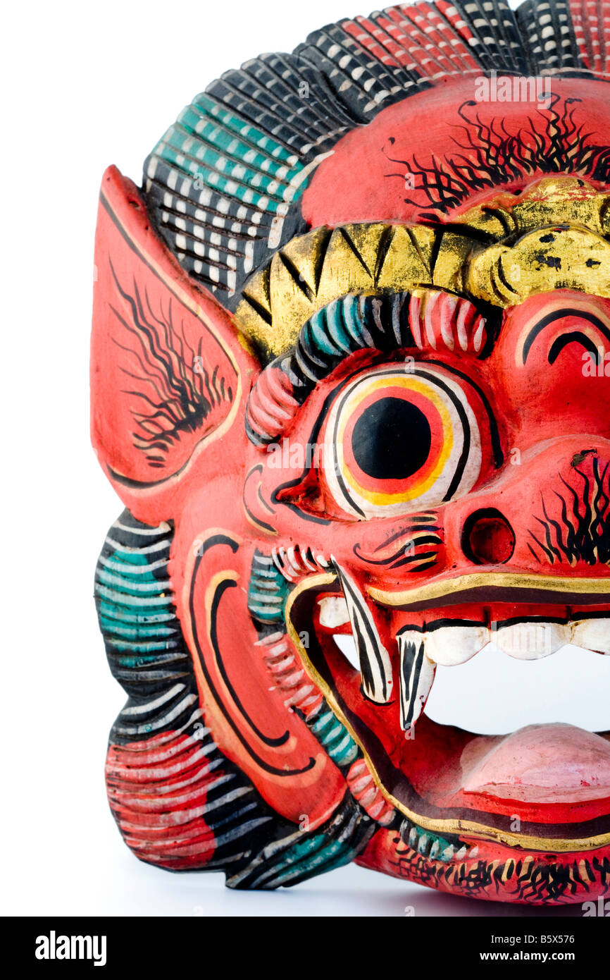 Masque traditionnel de la Thaïlande Banque D'Images
