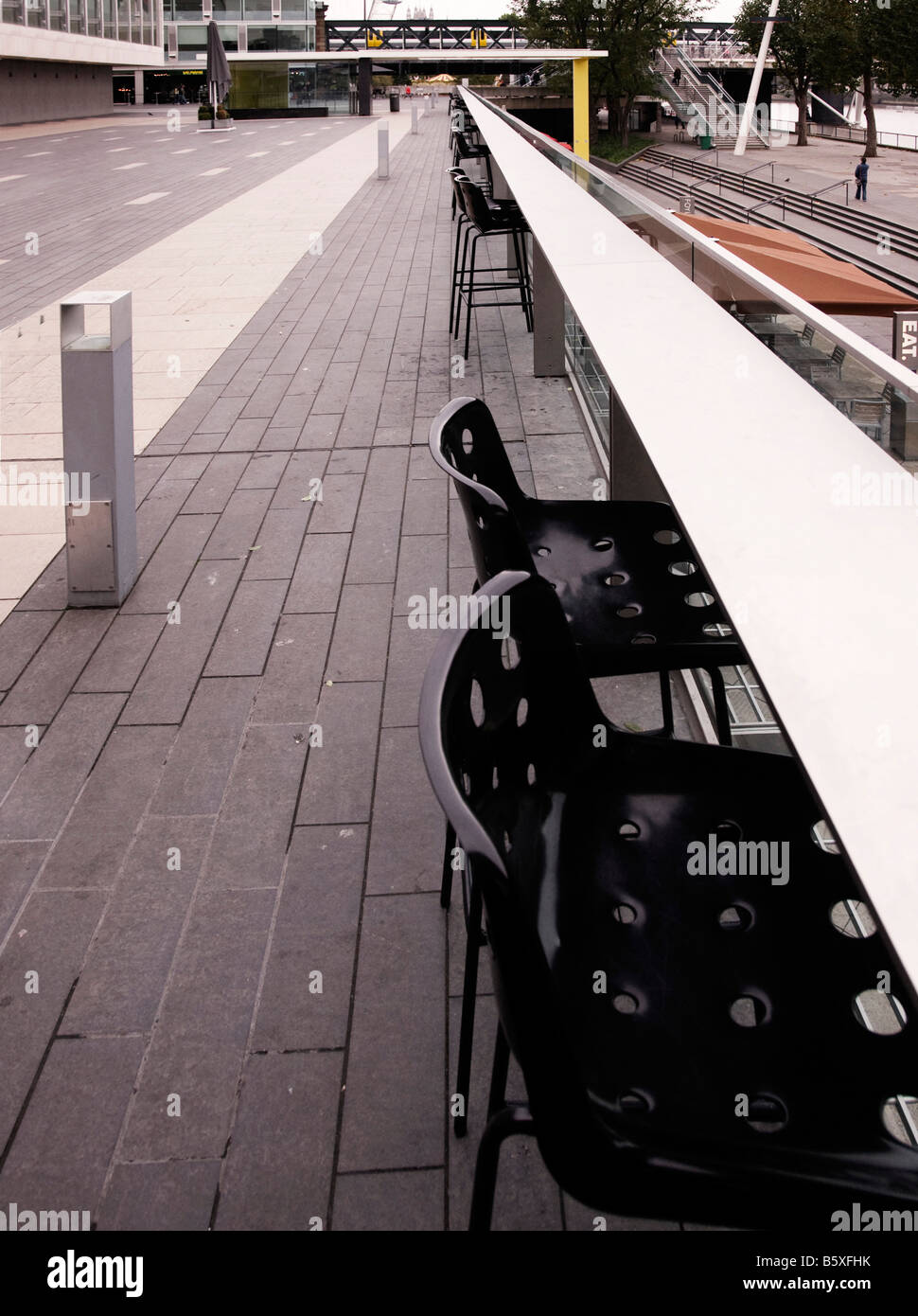 Southbank bar de Royal Festival Hall Banque D'Images