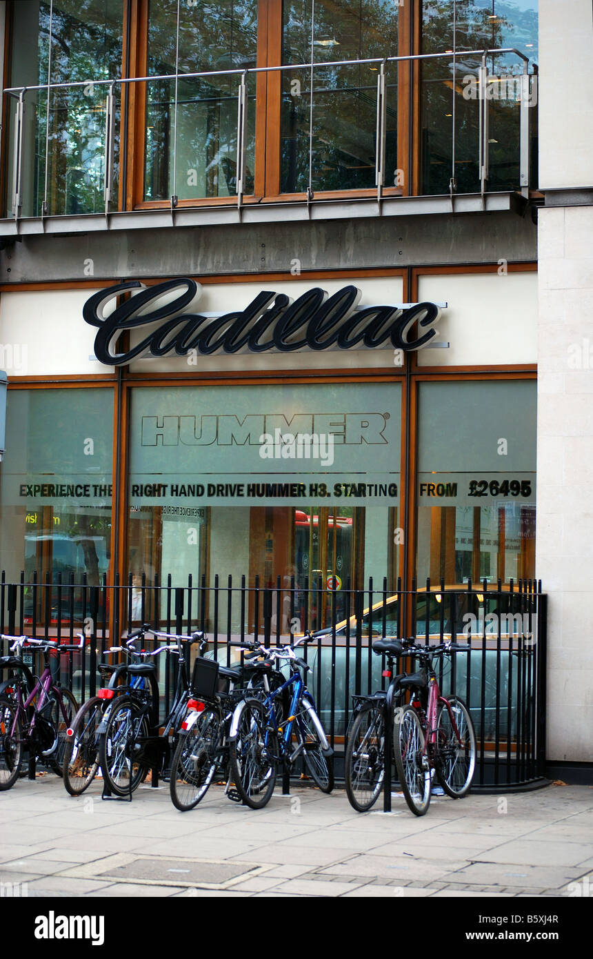 Boutique de Cadillac Banque D'Images