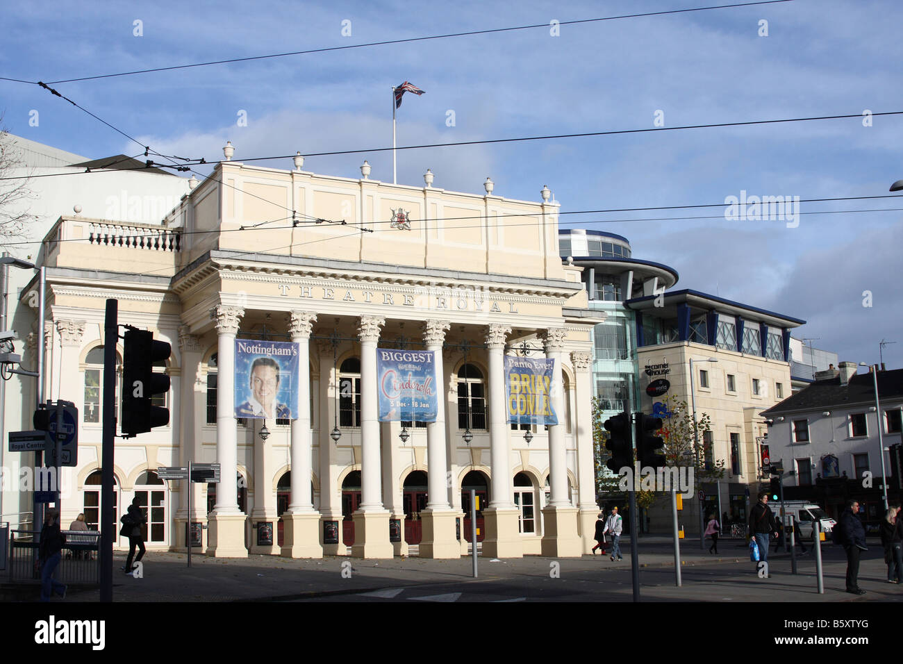 Theatre Royal, Nottingham, Angleterre, Royaume-Uni Banque D'Images