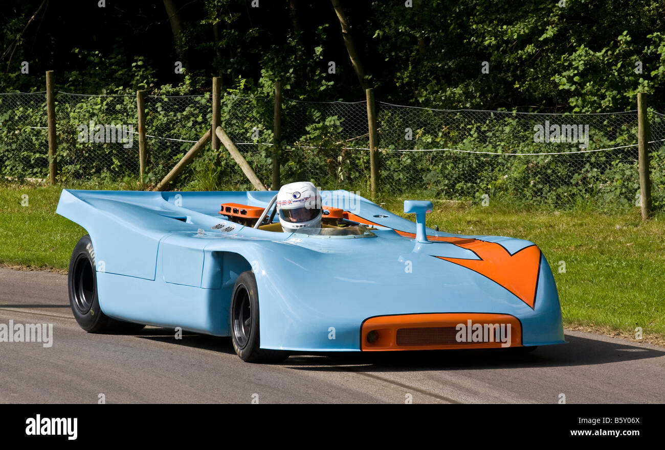 1970 Porsche 908/3 Targa Florio concurrent à Goodwood Festival of Speed, Sussex, UK Banque D'Images