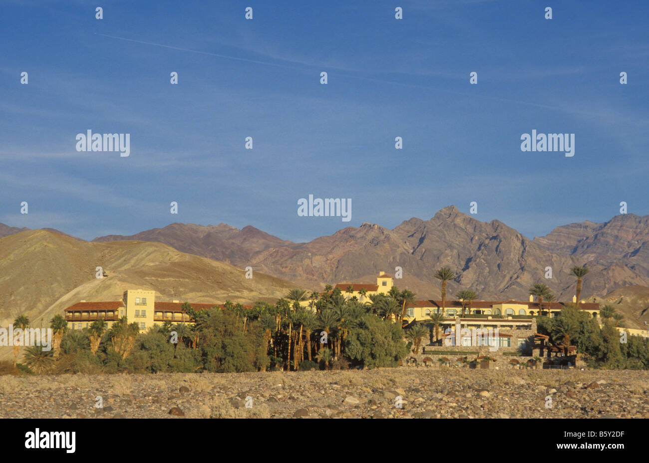 Furnace Creek Inn et Ranch Resort à Death Valley National Park Californie USA Photo Stock Alamy