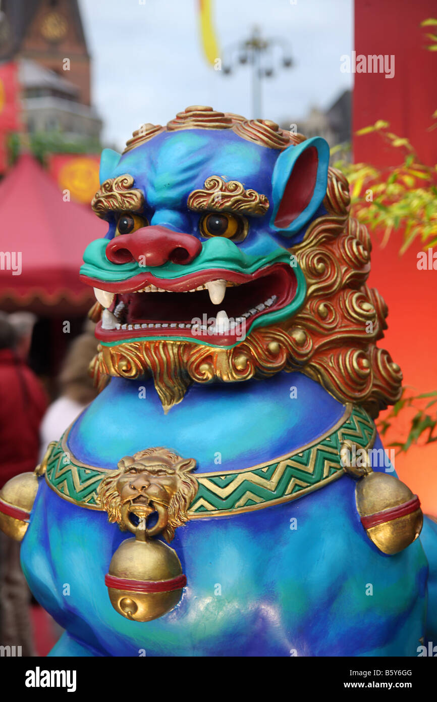 Dragon chinois typique Banque D'Images