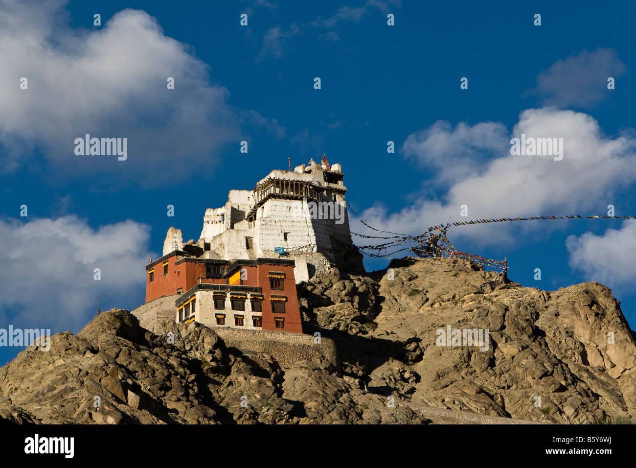 Namgyal tsemo gompa leh ladakh Banque D'Images