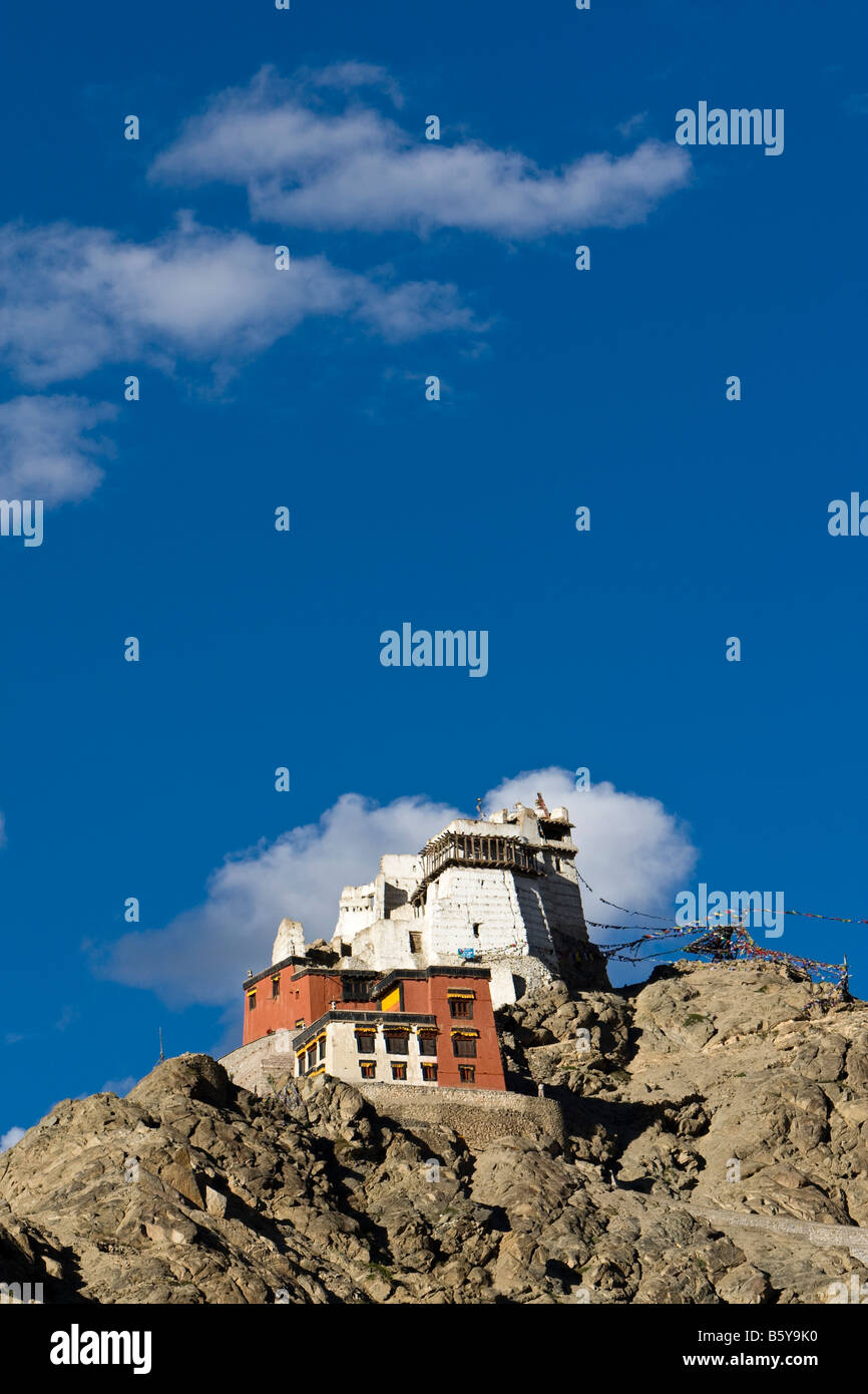 Namgyal tsemo gompa, Leh, Ladakh Banque D'Images