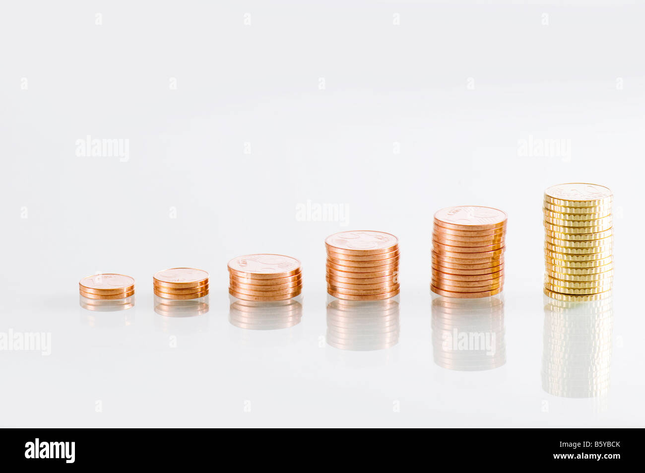 Développement de prix;prix de tendance Banque D'Images