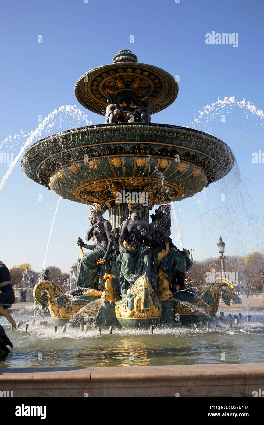 grande fontaine Banque D'Images