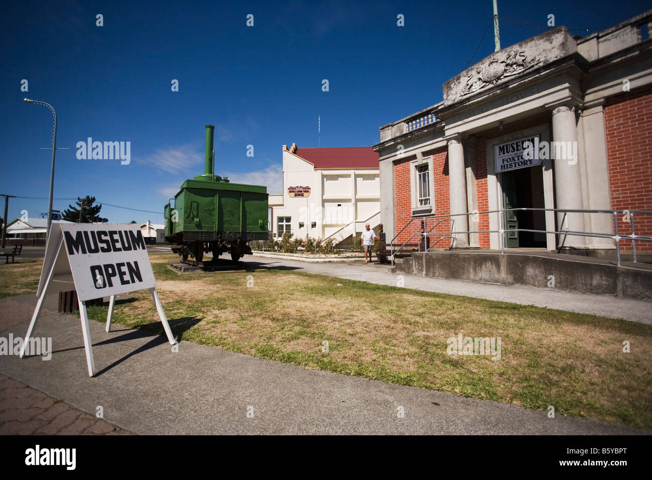 Musée d'histoire de Foxton Foxton Manawatu Nouvelle-zélande Banque D'Images