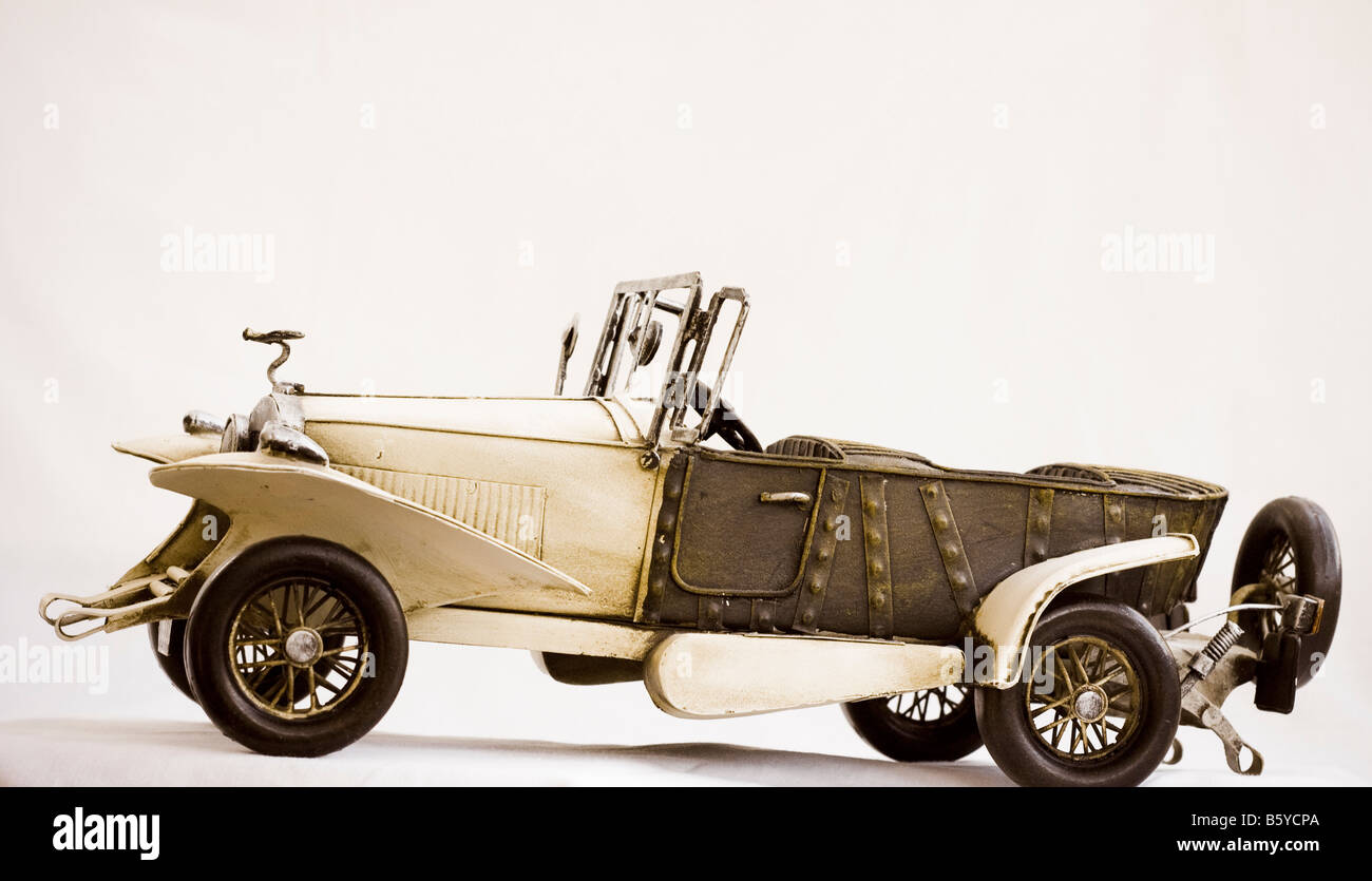 1933 ancienne, nostalgique, modèle Banque D'Images