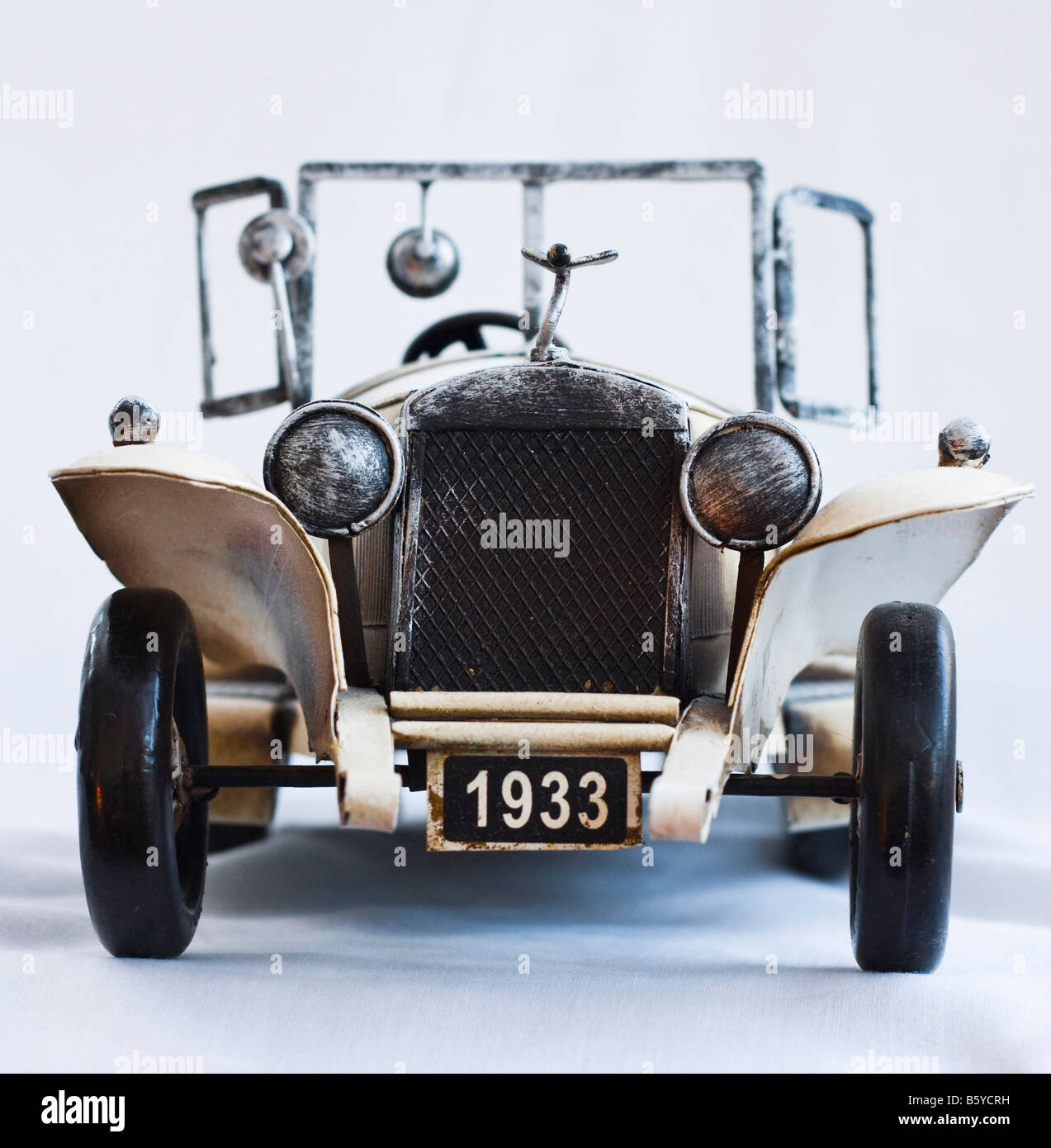 1933 nostalgique vieille voiture Banque D'Images