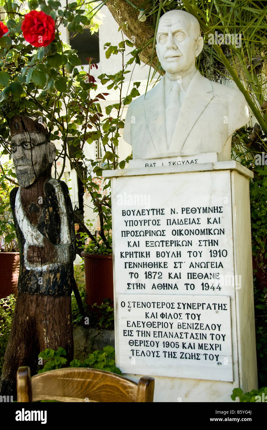 Sculpture de Crète Banque D'Images