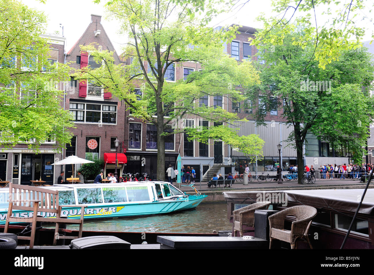 Anne franks Amsterdam Banque D'Images