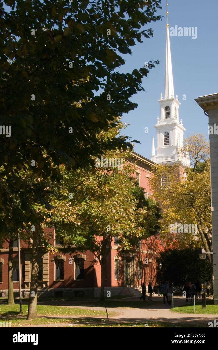 L'Université de Harvard, Cambridge MASS USA Banque D'Images