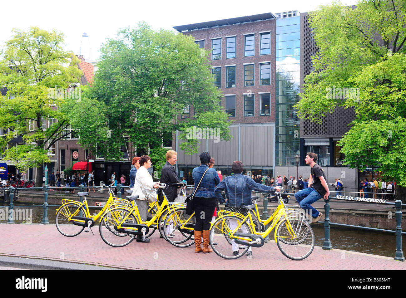 Anne Frank house Amsterdam Banque D'Images