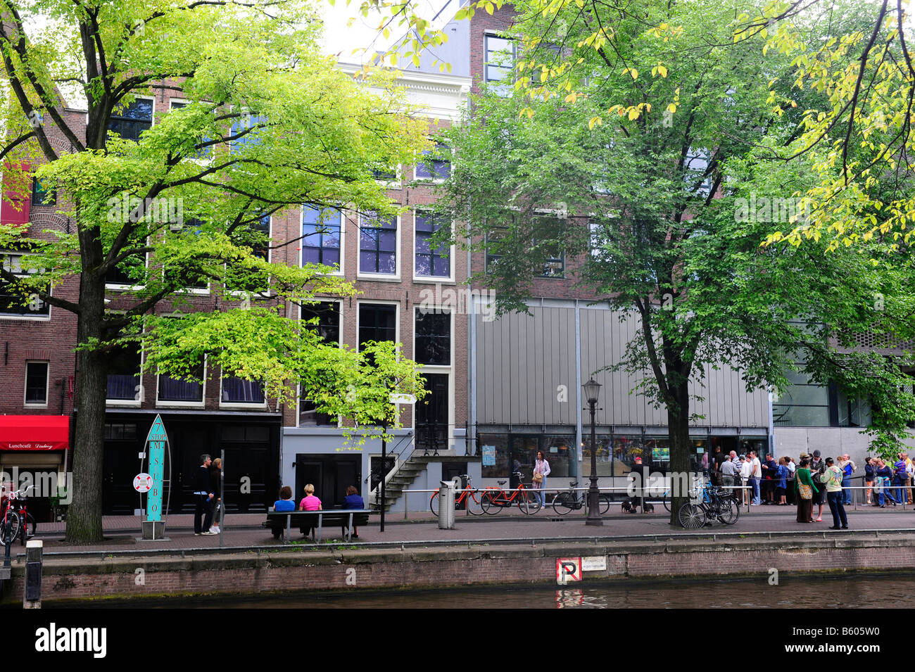 Anne franks Amsterdam Banque D'Images