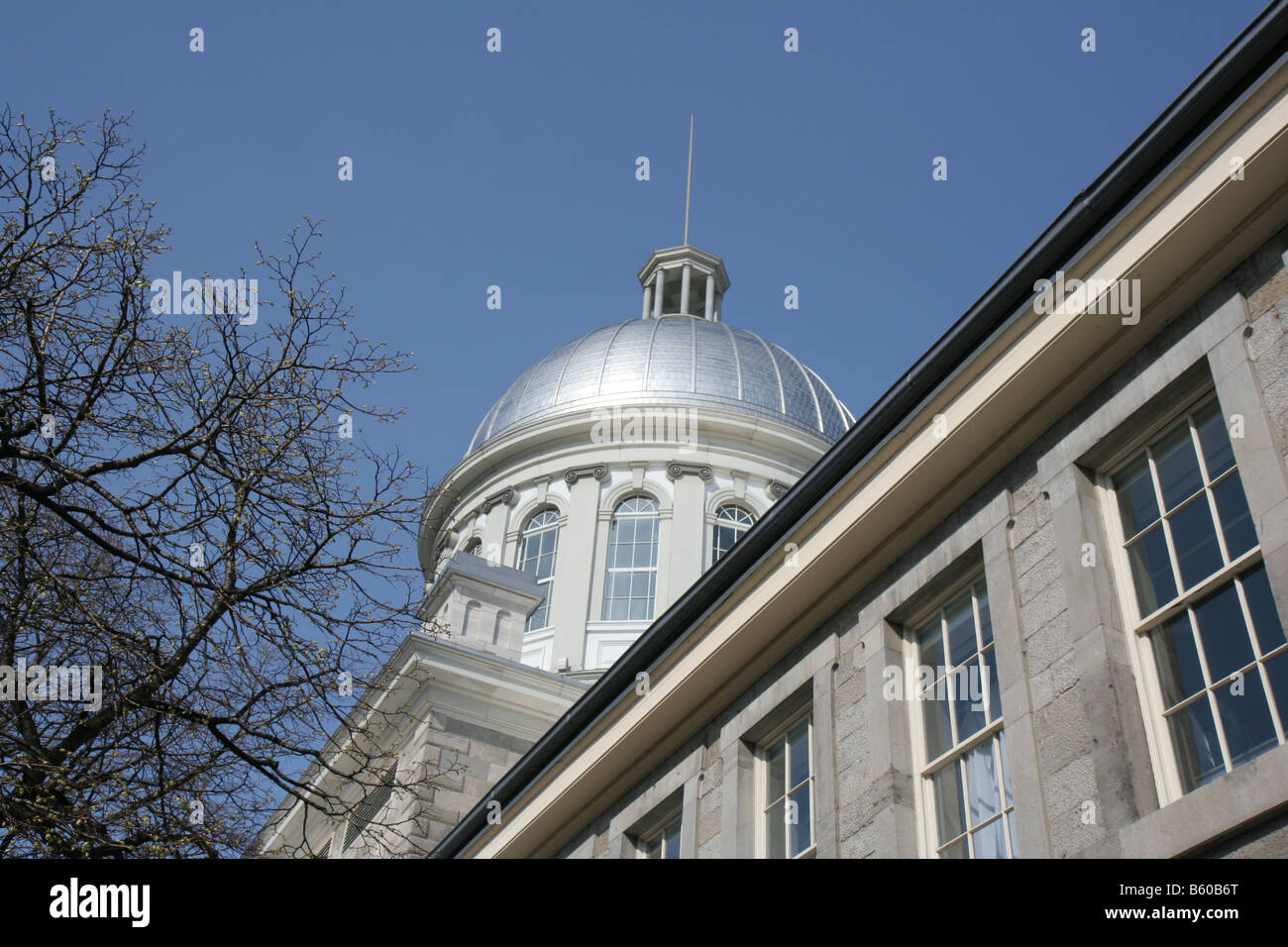 Le Marché Bonsecours dans le Vieux Montréal Québec Canada Banque D'Images