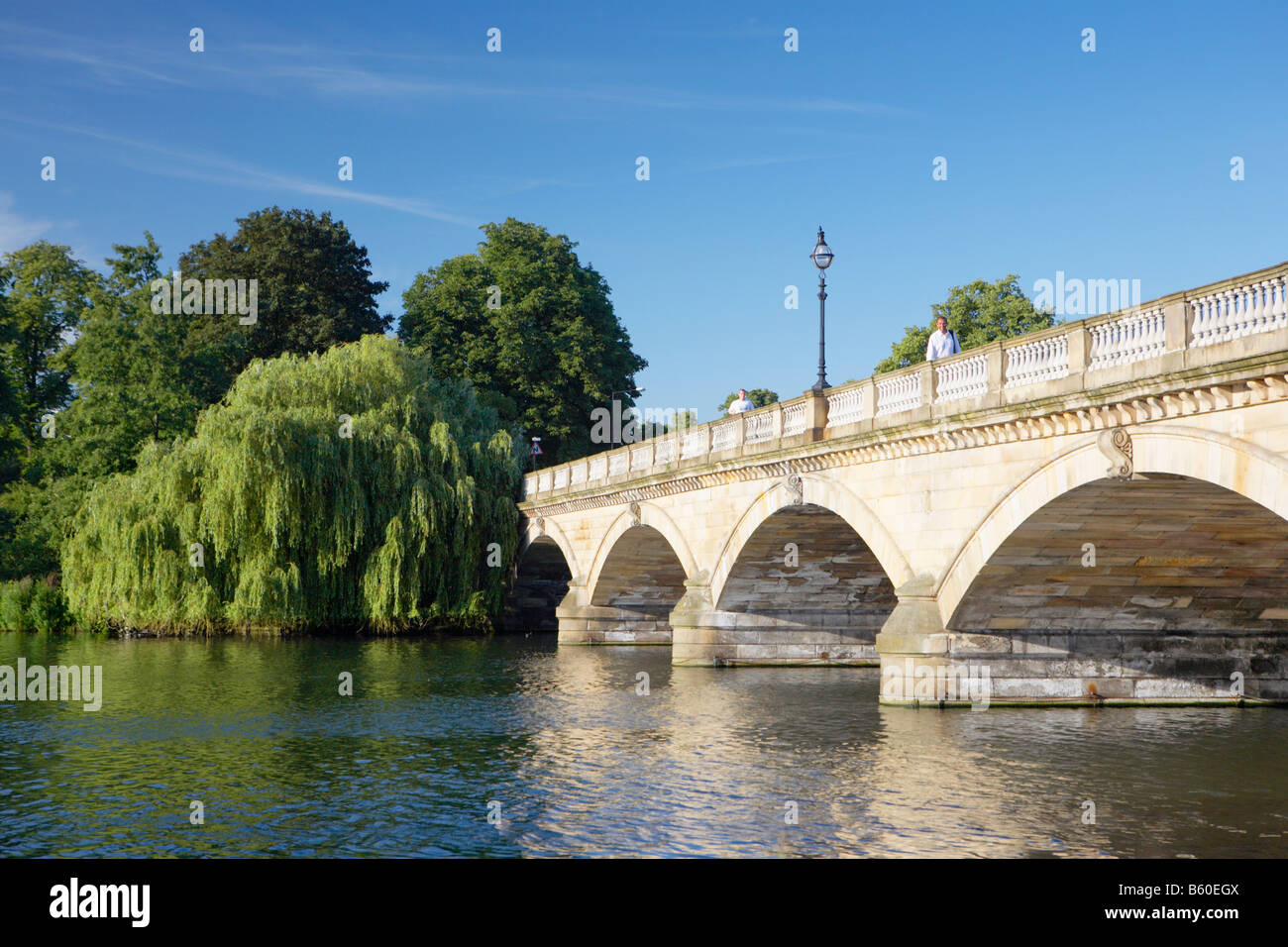 Pont Serpentine de Hyde Park Banque D'Images