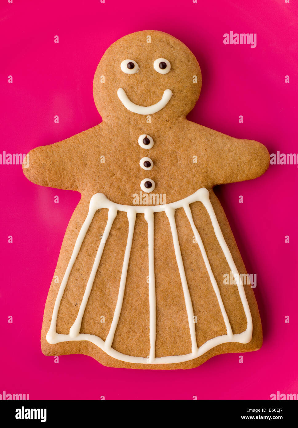 Gingerbread Woman Banque D'Images