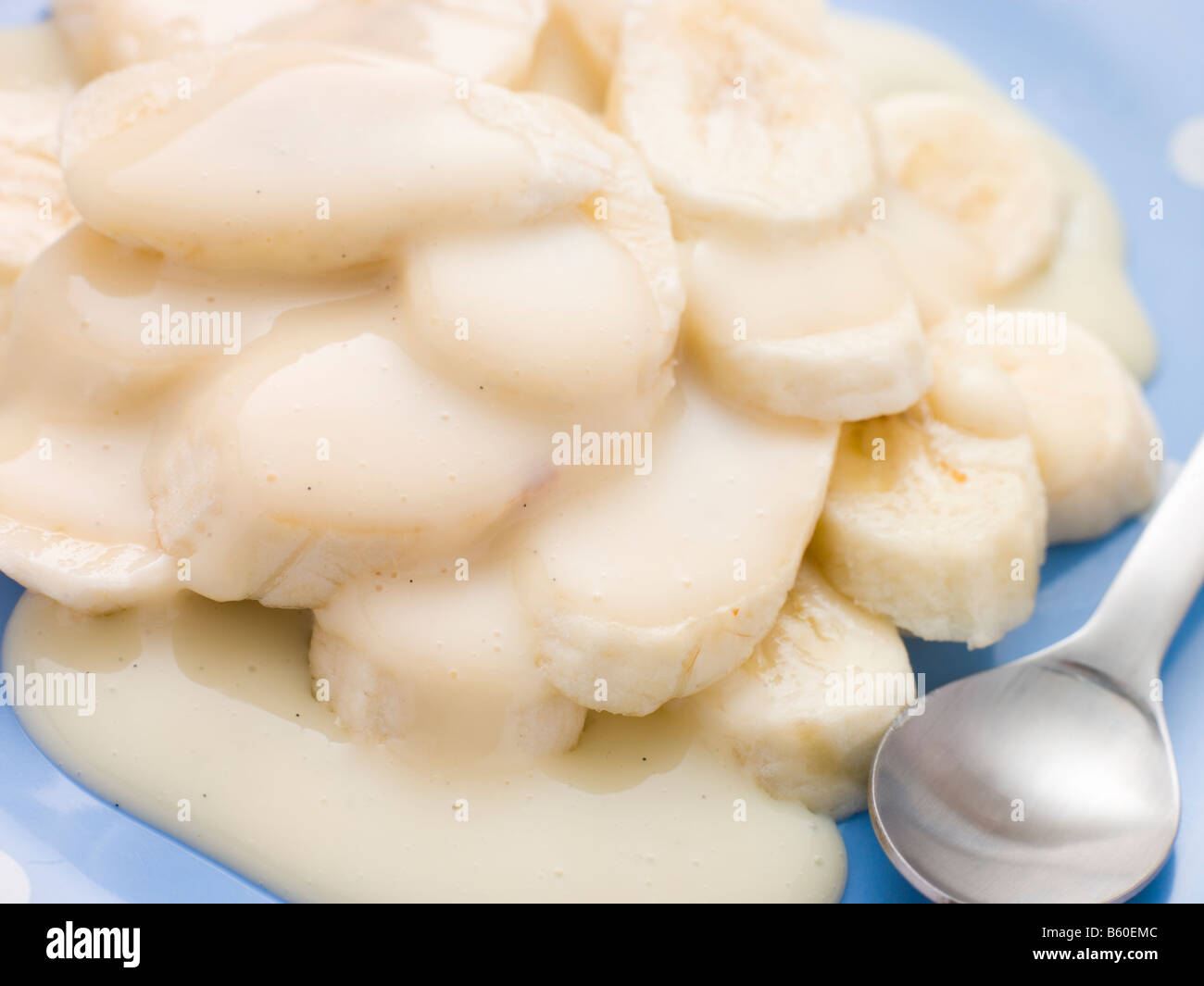 Crème de banane Banque D'Images